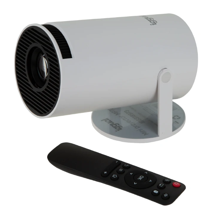 Pack mini proyector + pantalla 100&quot; plegable