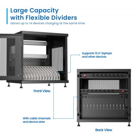 ARMARIO DE CARGA EWENT EW1714 PARA 14 DISPOSITIVOS