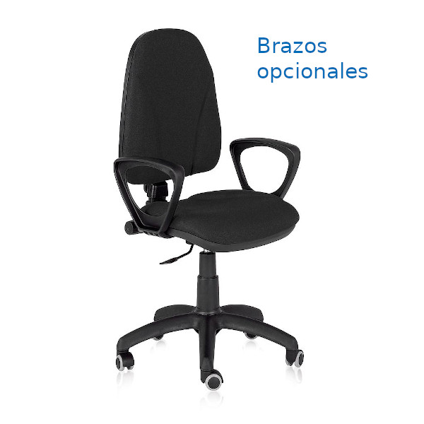 SILLA FAST ERGO EN TELA NEGRA C5 ( POLIESTER )