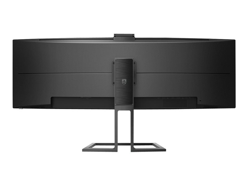 Philips Brilliance P-line 499P9H - Monitor LED  curvado - 49&quot; (48.8&quot; visible) - 5120 x 1440 Dual Quad HD @ 60 Hz - VA - 450 cd/m² - 3000:1 - Display HDR 400 - 5 ms - 2xHDMI, DisplayPort, USB-C - altavoces - negro con textura