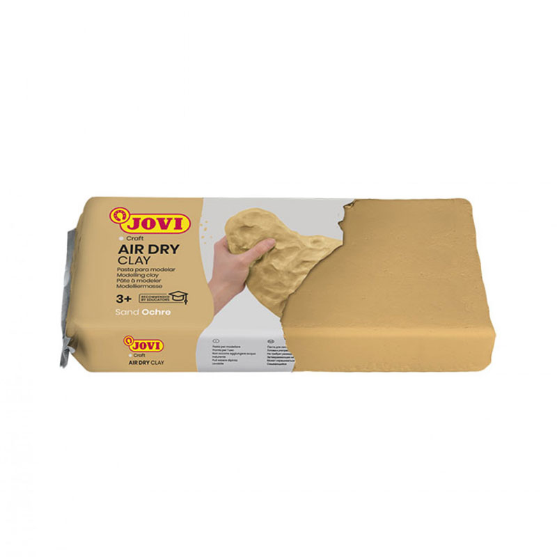 JOVI AIR DRIVE PASTILLA DE PASTA PARA MODELAR 250GR OCRE R.87