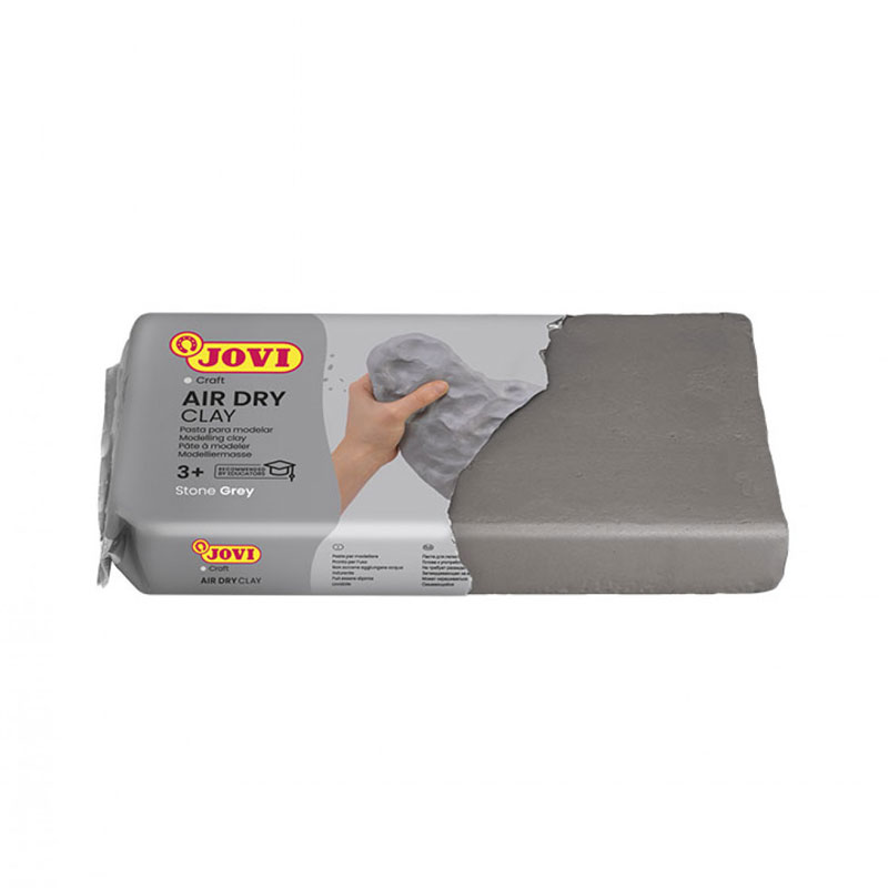 JOVI AIR DRIVE PASTILLA DE PASTA PARA MODELAR 1000GR GRIS R.86G