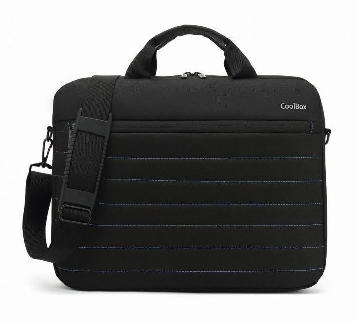 Maletin Portatil 15.6&quot; Coolbox Negro-Impermeable