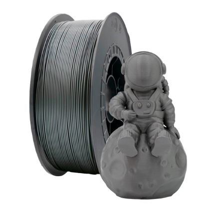 Filamento 3D PLA - Diametro 1.75mm - Bobina 1kg - Color Plata