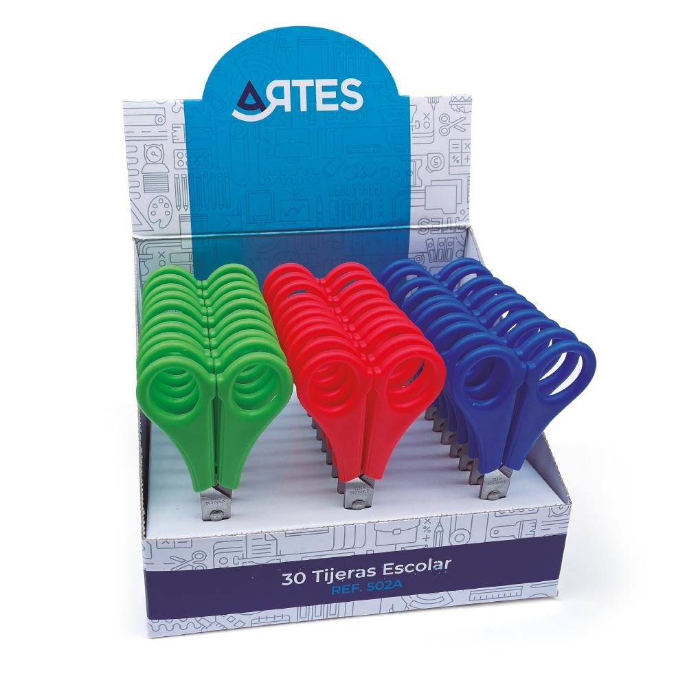 TIJERA ESCOLAR 13cm PUNTA ROMA ARTES 502A Ref. 9631