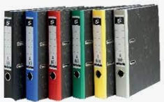 S041407 ARCHIVADOR A4 2 anillas LOMO ANCHO 80mm AZUL C/RADO 5 STAR R.794842-