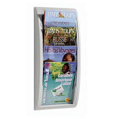 FAST Expositor de pared/mural Quick Fit 4 casillas 290x650x95 4061.02-