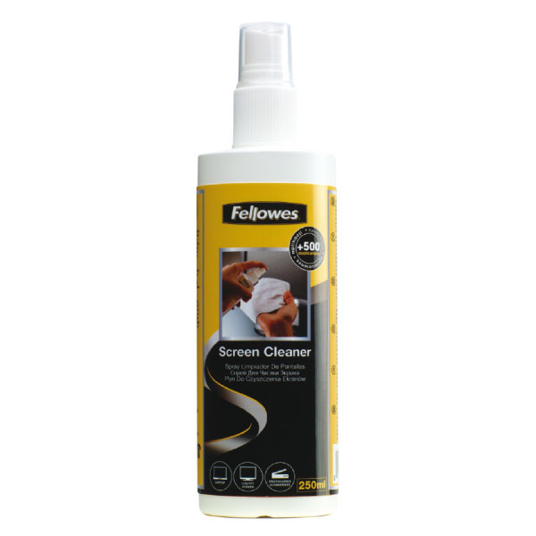 BOTE DE 250ml DE SPRAY LIMPIAPANTALLAS FELLOWES Ref. 99718
