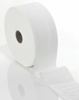 ROLLO DE PAPEL HIGIENICO INDUSTRIAL 130mt CANUTO 51mm CELULOSA 2 CAPAS HIGICEL CEL238