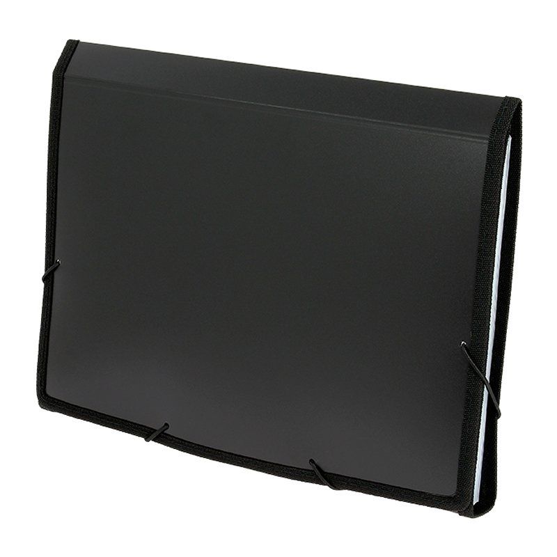 CARPETA CLASIFICADORA FUELLE PLEX NEGRO 13 DEPARTAMENTOS GRAFOPLAS Ref. 02960410