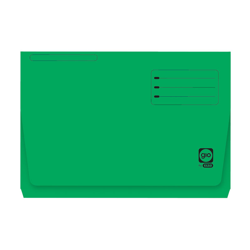 SUBCARPETA FOLIO POCKET 320grs VERDE Ref. 400040685