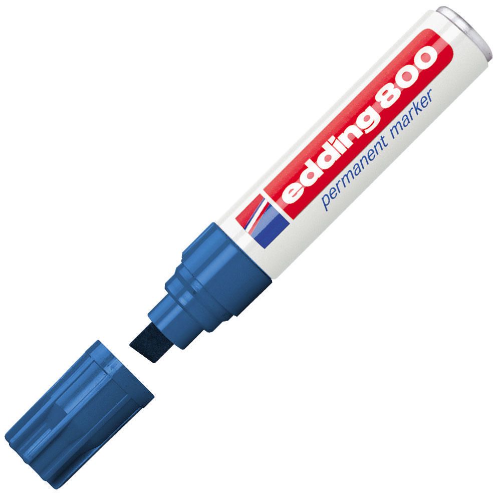 ROTULADOR PERMANTENTE 4-12mm EDDING 800-03 AZUL