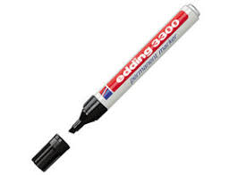 ROTULADOR PERMANENTE 1-5mm EDDING 3300-01 NEGRO