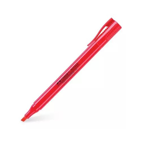 FLUORESCENTE FABER CASTELL TEXTLINER 38 ROJO Ref. 157721