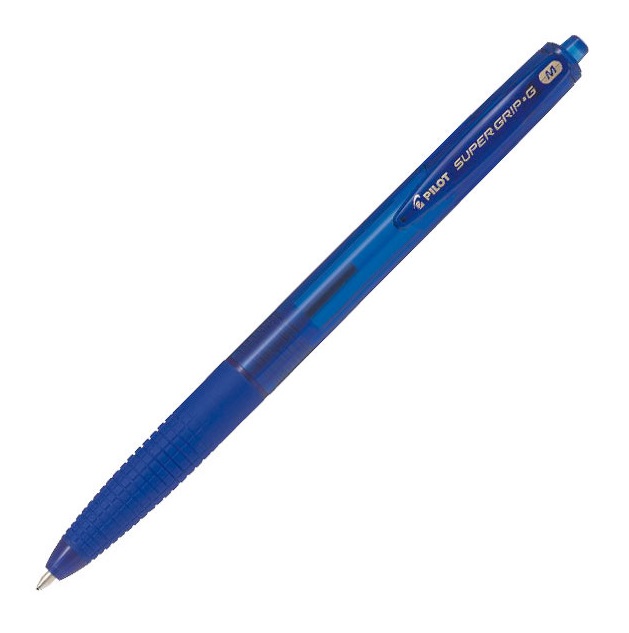 BOLIGRAFO PILOT BPGG-8R-M AZUL SUPERGRIP-G