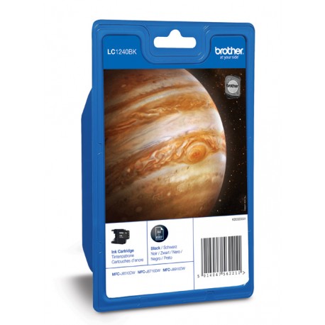 CARTUCHO BROTHER NEGRO LC1240BK