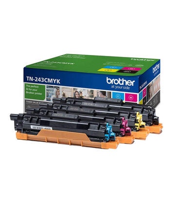 PACK de 4 TONERS BROTHER TN243CMYK