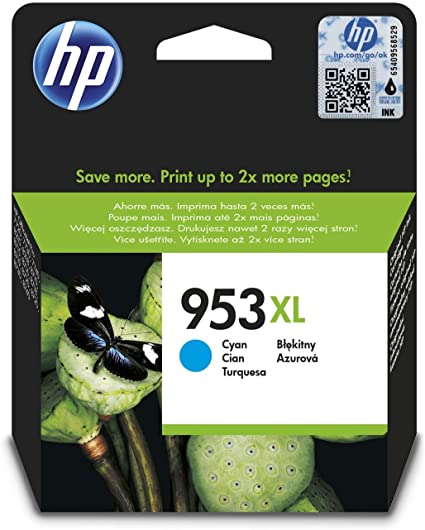 HP F6U16AE CARTUCHO HP CIAN Nº 953XL