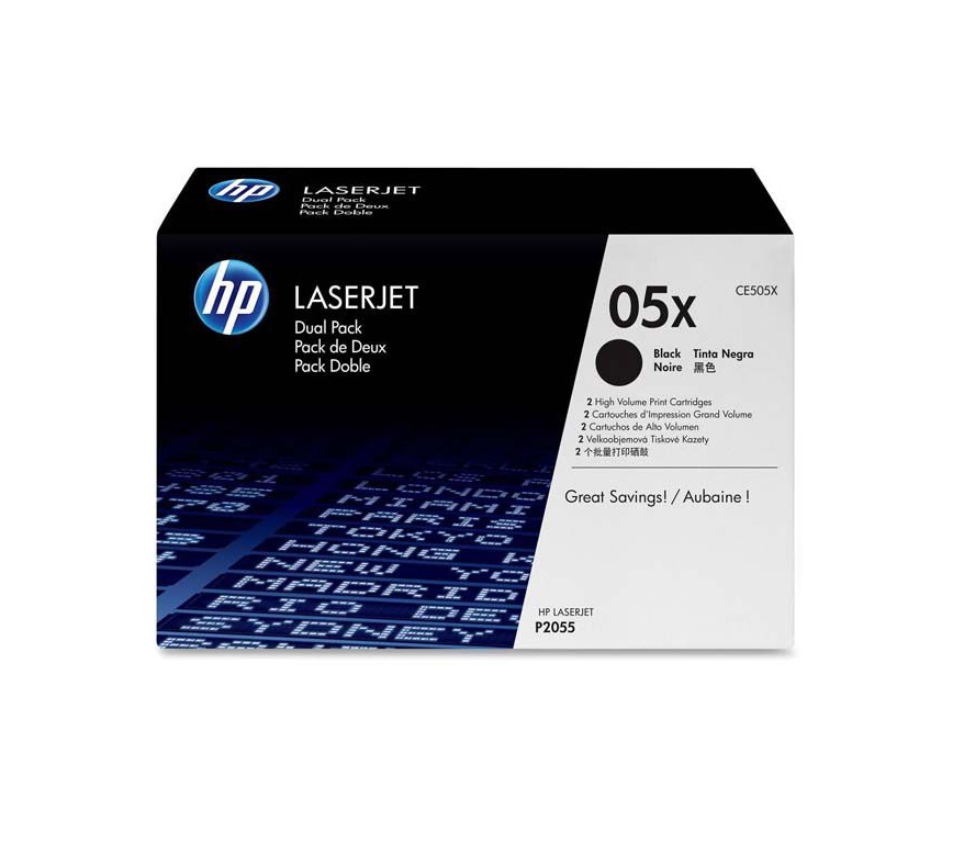 HP CE505X TONER NEGRO Nº 05X