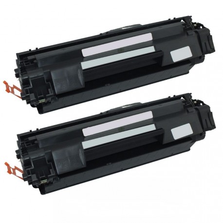 HP CF283AD PACK de 2 TONERS NEGRO Nº 83A