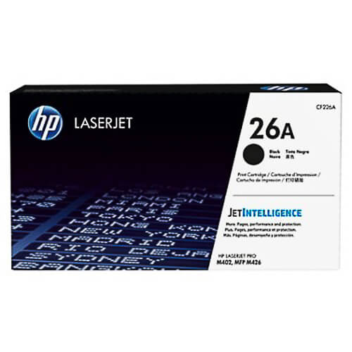 HP CF226A TONER NEGRO Nº 26A