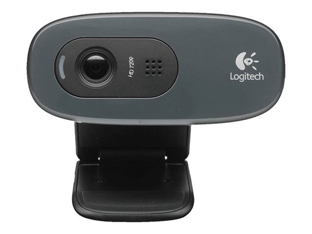 Camara Logitech C270 WebCam HD 720p 3Mpx USB Negra