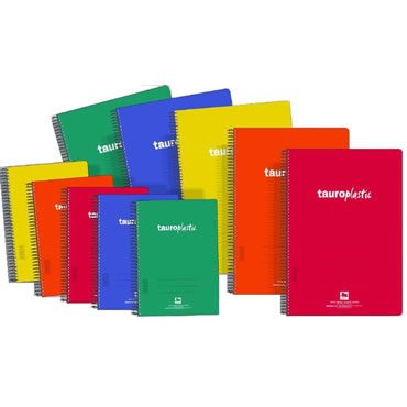 BLOC FOLIO 80 HOJAS HORIZONTAL TAPA DURA COLORES SURTIDOS. Ref. 586 / 4586..