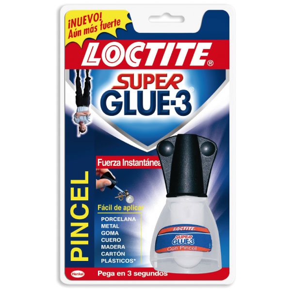 BOTE DE 5grs LOCTITE SUPER GLUE-3 CON PINCEL Ref. 2640782