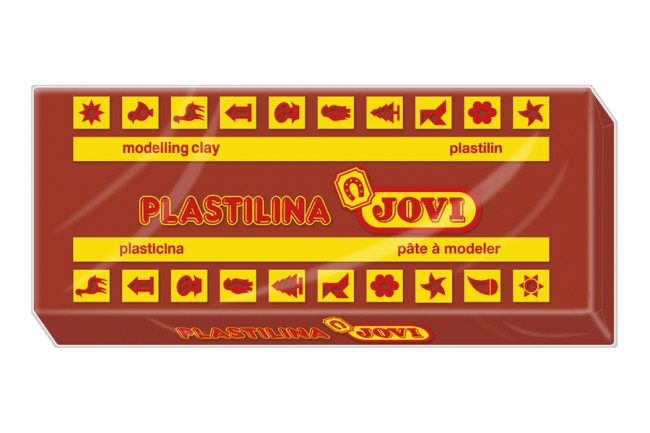 TACO PLASTILINA MEDIANO 150gr MARRON Ref. 7109