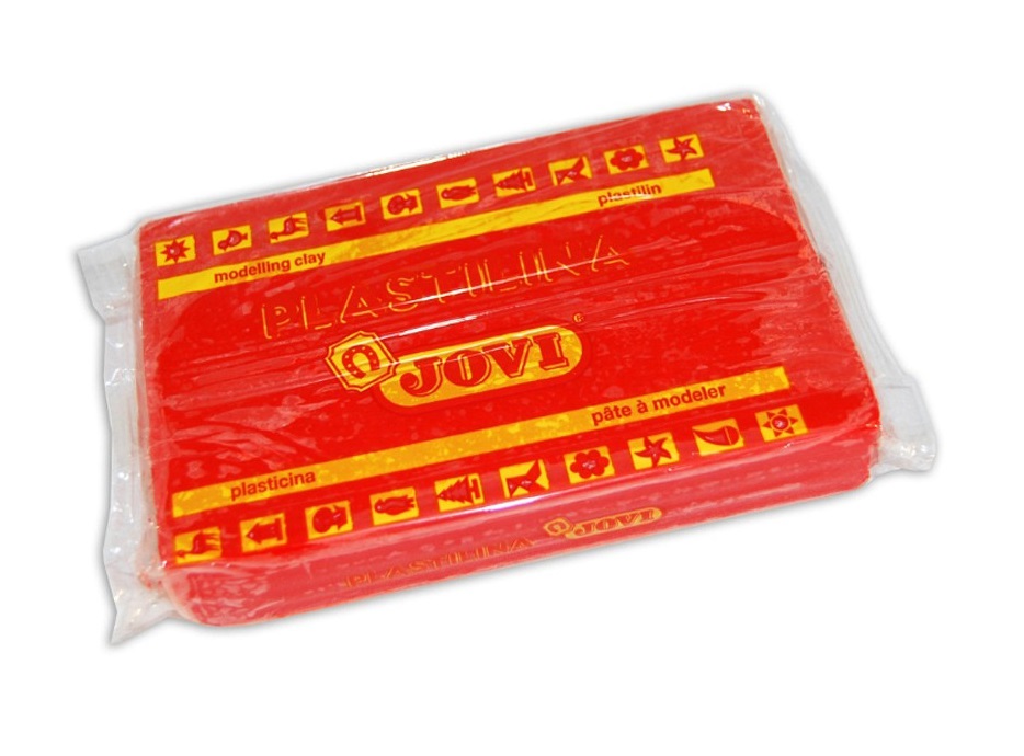 TACO PLASTILINA GRANDE 350gr ROJO Ref. 7205