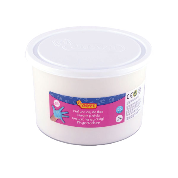 BOTE DE 500ml PINTURA DEDOS BLANCA Ref. 56101