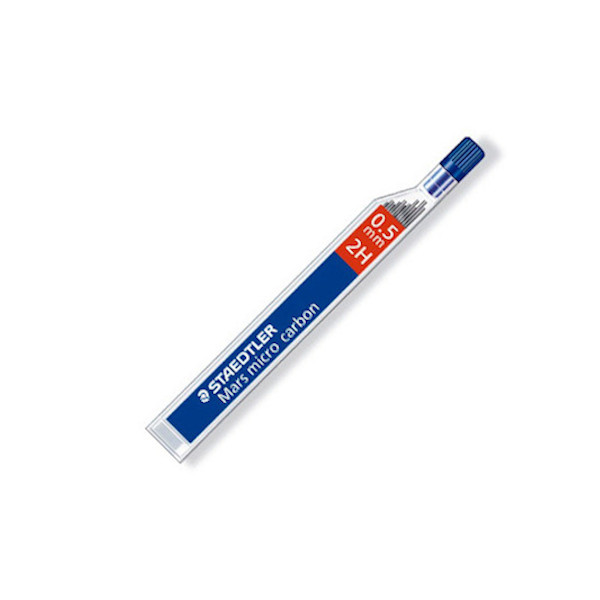 STAEDTLER TUBO 12 MINAS 0.5mm 2H Ref. 250 05 2H