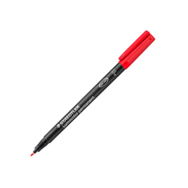 ROTULADOR LUMOCOLOR PUNTA F ROJO Ref. 318-2 