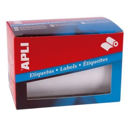 ROLLO ETIQUETA BLANCA 53x100 APLI Ref. 1704