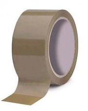 ROLLO PRECINTO POLIPROPILENO SOLVENTE/CAUCHO TRANSPARENTE 66mx48mm Ref.A1PS66.48TRA