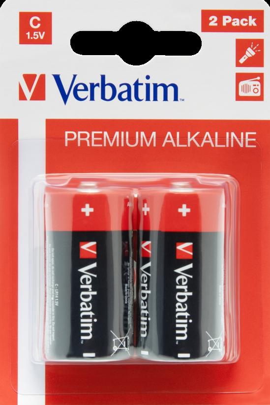 Pack de 2 PILAS ALCALINAS BASIC TIPO C LR14 REF.EB0322