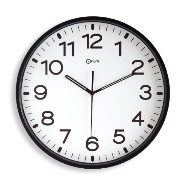 RELOJ DE PARED ANALOGICO 30CM NEGRO Ref. CE1124x NE