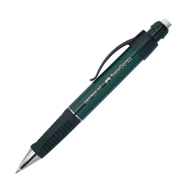 PORTAMINAS 0.7mm FABER CASTELL GRIP PLUS COLOR VERDE Ref. 130700