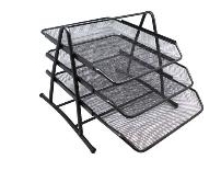 BANDEJA DE REJILLA TRIPLE COLOR NEGRO GRAFITO Ref. 324514 - 180429