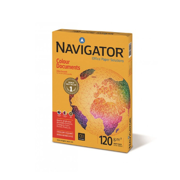 P/250 HOJAS DE PAPEL NAVIGATOR A4 120grs