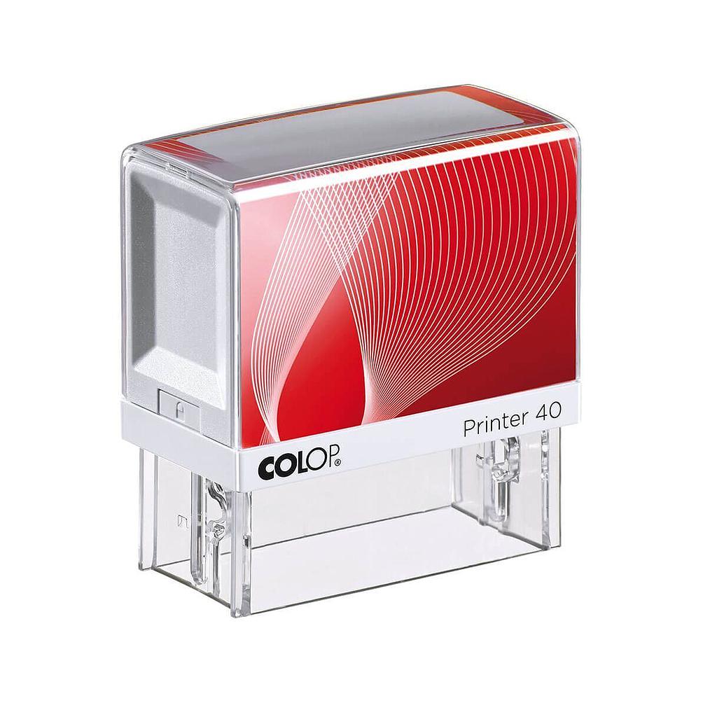 SELLO AUTOMATICO 23x59mm COLOP PRINTER 40