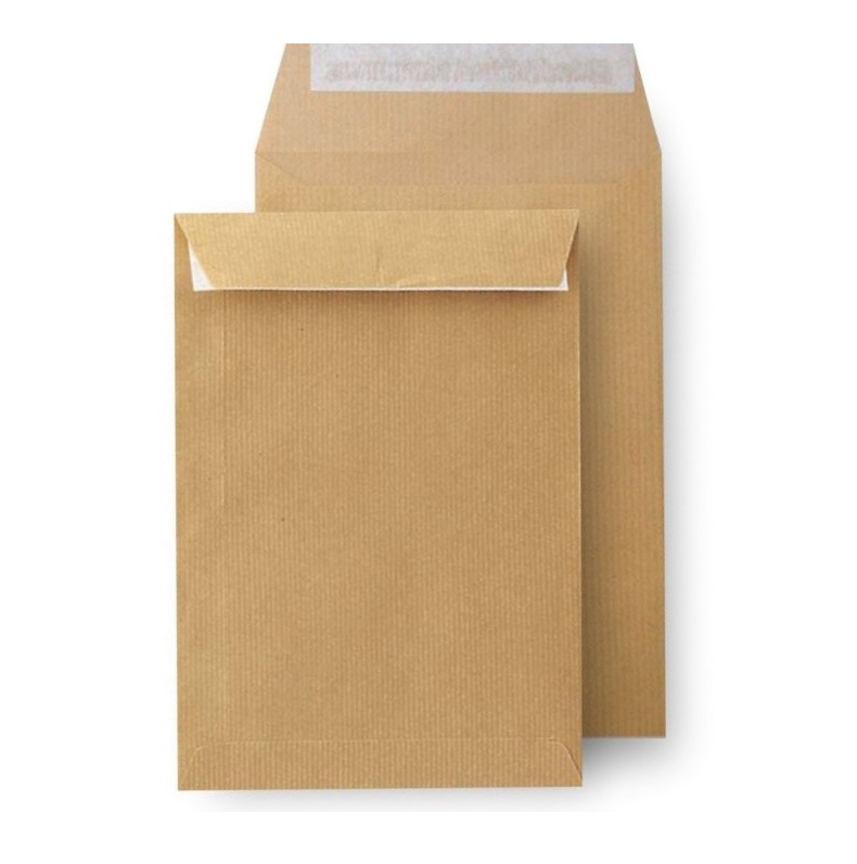 CAJA DE 250 BOLSA KRAFT CUARTO PROLONGADO 184x261 SAM K-6 Ref. 141705