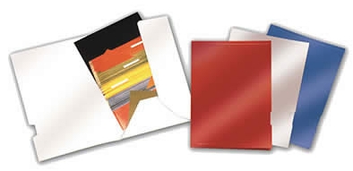 PACK 25 Subcarpeta Plastificada Presentación Gio ejecutivo folio rojo Ref. 400042265-