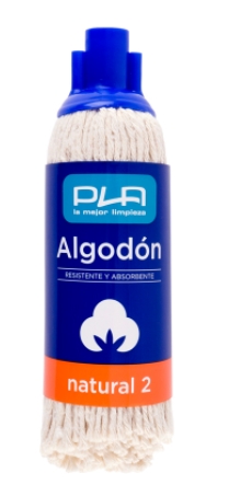 Fregona PLA algodón crudo blanco 175 g Ref. 00107