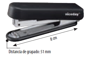Grapadora 10 hojas (usa grapa nº 10) Ncd Ref. 5622642-