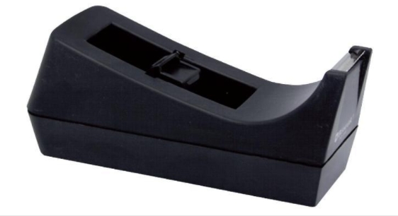 PORTARROLLOS CINTA ADHESIVA 33X19 NEGRO Ref. 319446 - 040410