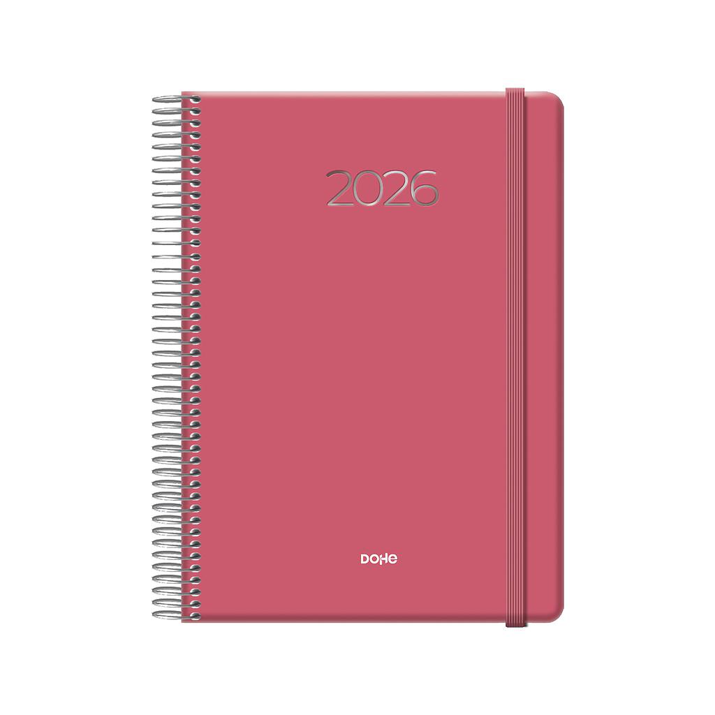AGENDA ESPIRAL 15X21 D/PAG DENVER ROSA Ref. 12723