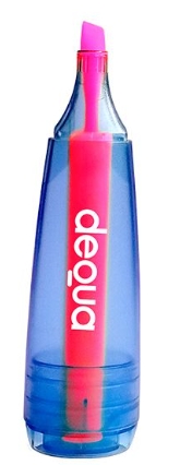 FLUORESCENTE PLASTICO RECICLADO DEQUA ROSA 040316